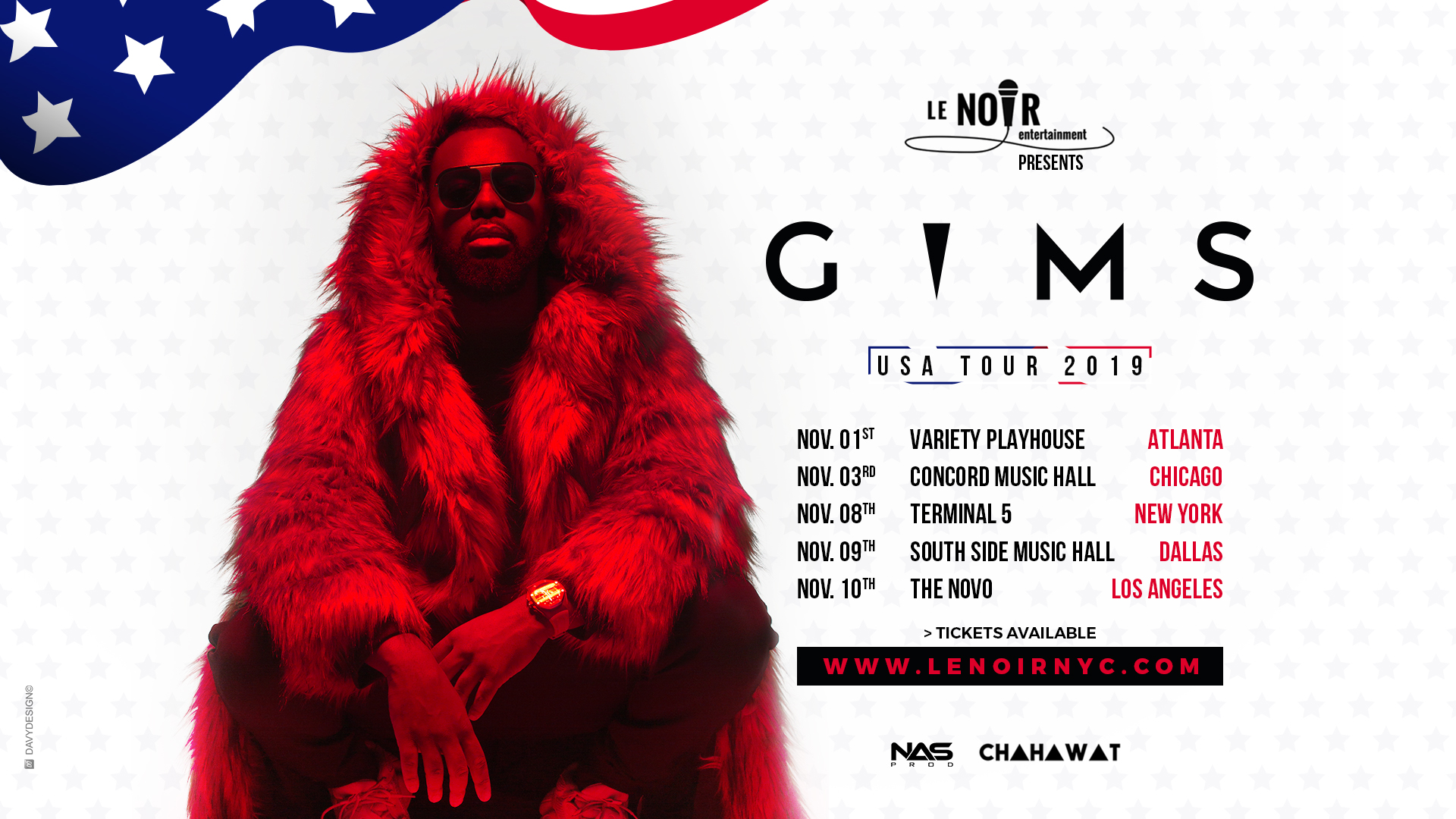 Gims En Tourn E Aux Etats Unis En Novembre What The France