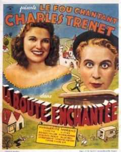 Couverture du film "La route enchantée", figurant dans la playlist du cinéma français 