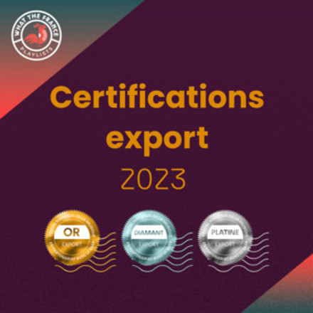 Certifications Export 2023 What the france